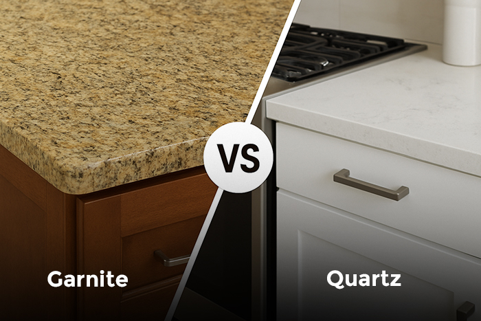 Read more about the article Granite vs. Quartz Which Countertop Is Right for You?
