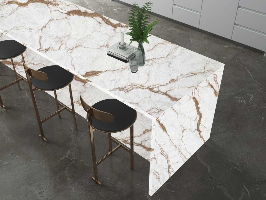 Calacatta Flame Quartz - Image 2