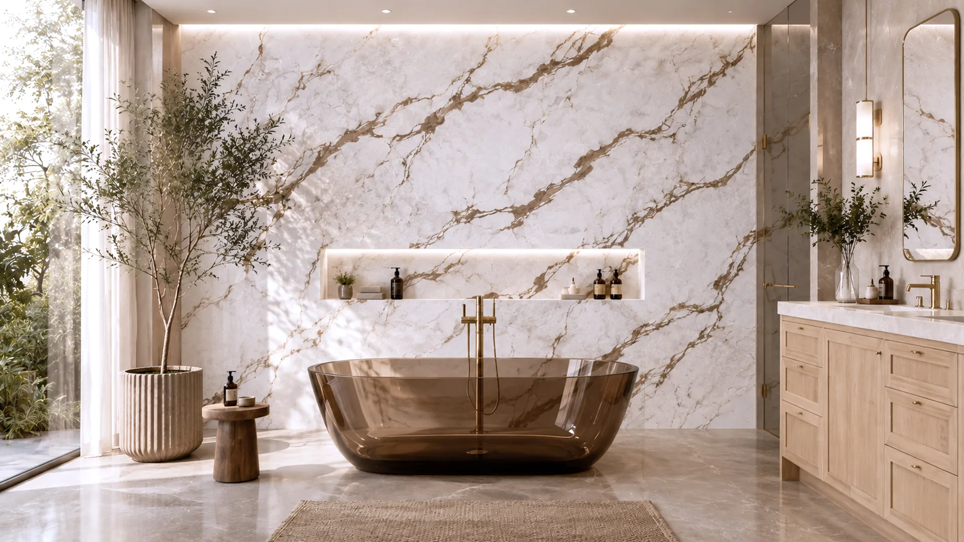 quartz bathroom countertops